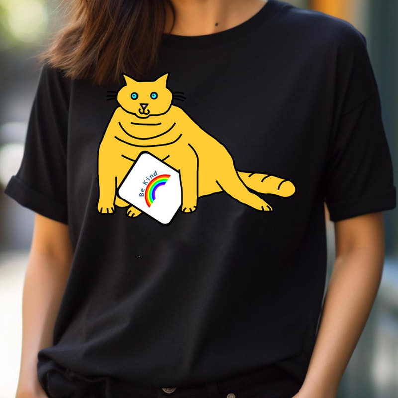 Chonk Cat Says - Grow Be Kind PNG, Be Kind PNG.jpg