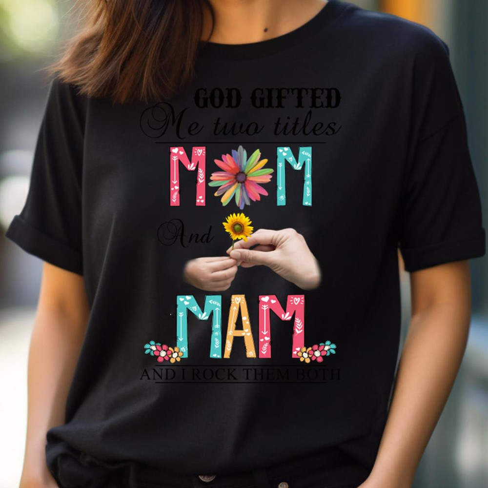 God Gifted Me Two - Nurturing New Mother PNG, New Mother PNG.jpg