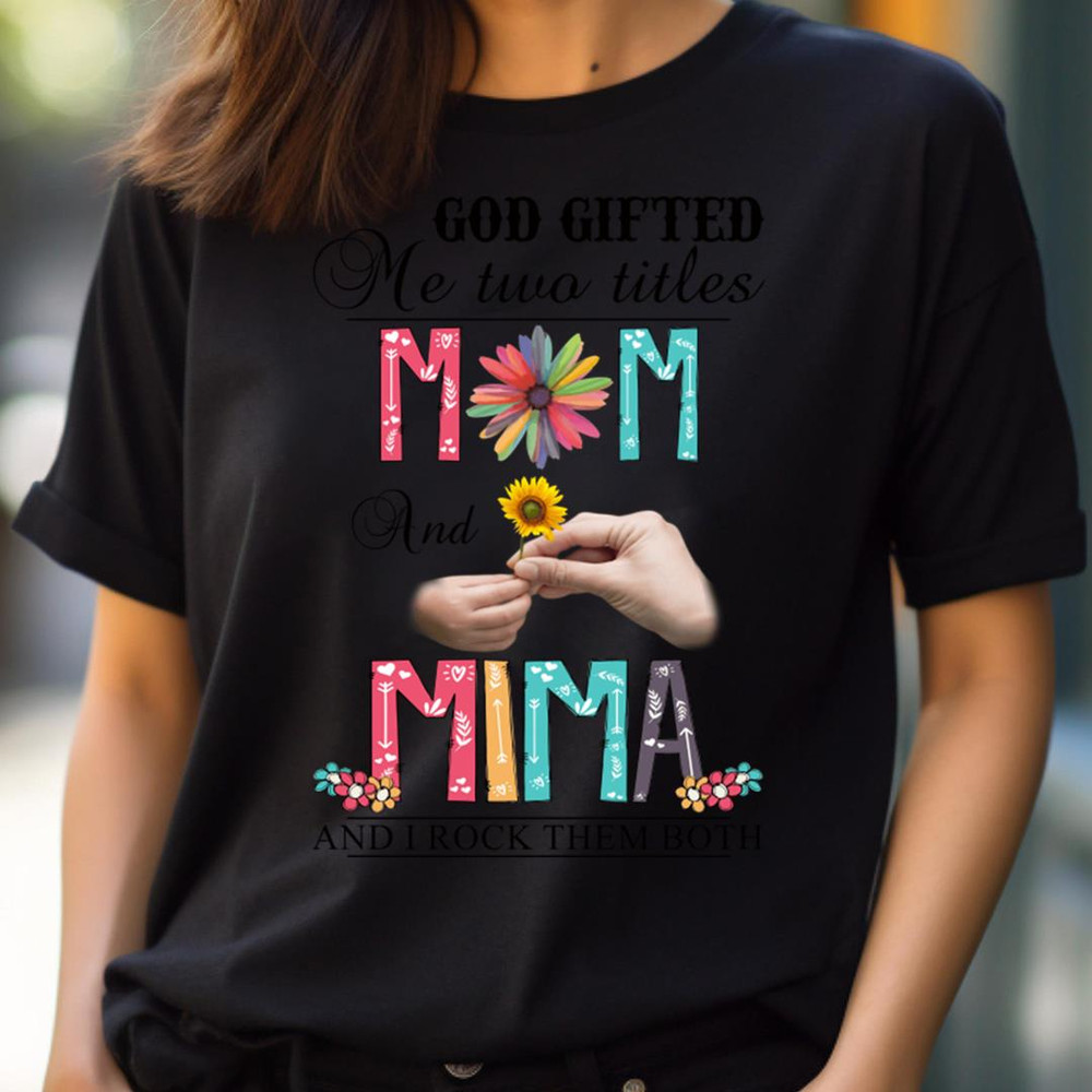 God Gifted Me Two - Grateful New Mother PNG, New Mother PNG.jpg