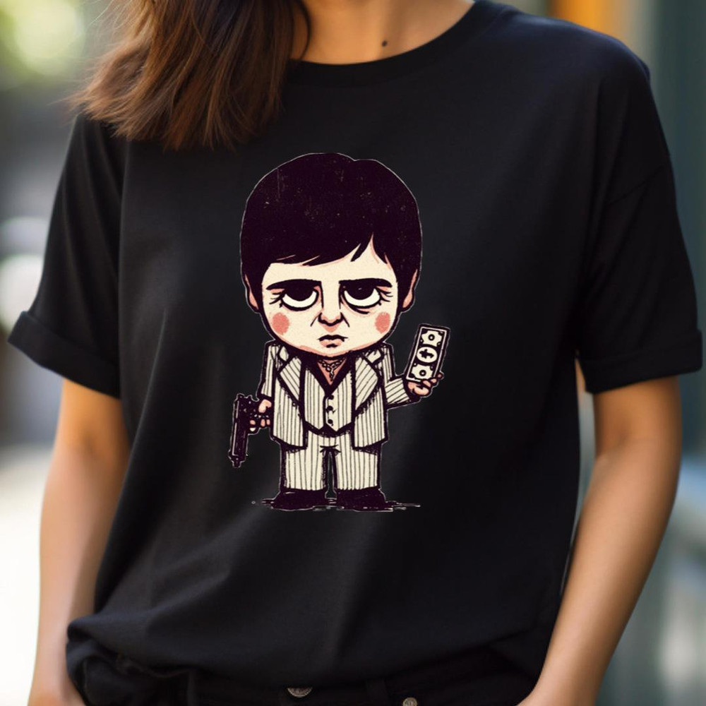 Little Tony Montana Angry - Al Pacino Layers PNG, al pacino PNG.jpg