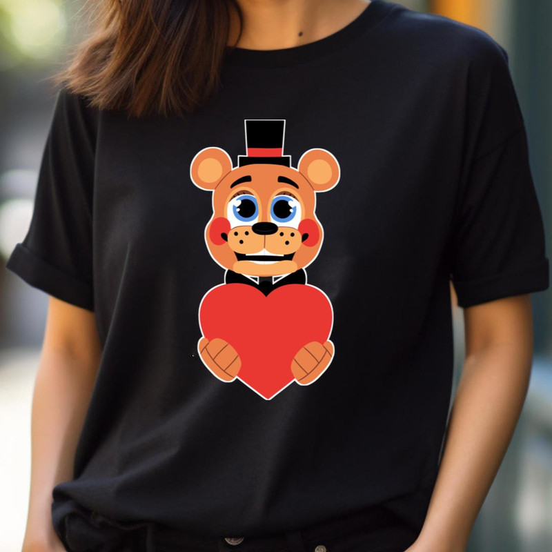 Toy Freddy Valentine - Five Night At Freddy'S Odysses PNG, Five Night At Freddy PNG.jpg