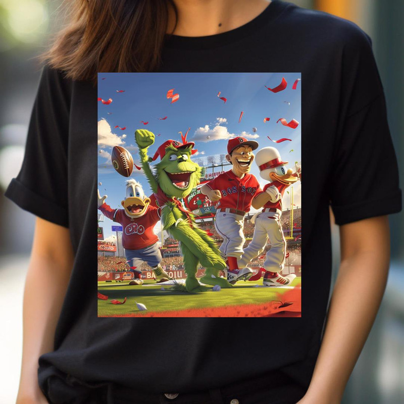 Holiday Duel The Grinch Vs Sox Logo PNG, The Grinch Vs Boston Red Sox logo PNG, Grinch Digital Png Files.jpg