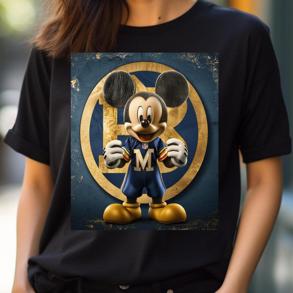 Tiny Rick Takes The Field Rick And Morty Vs Marlins Logo PNG, Micky Mouse Vs Milwaukee Brewers logo PNG, Micky Mouse Digital Png Files.jpg