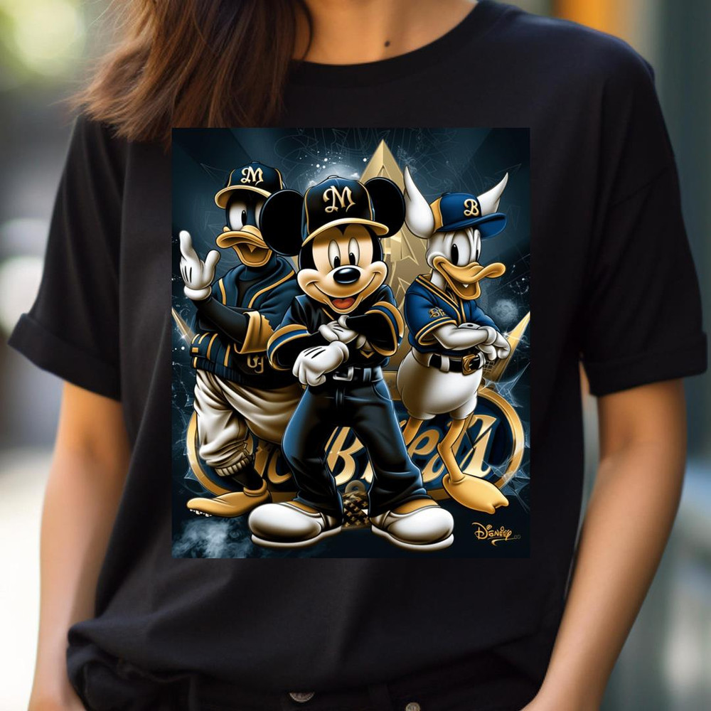 Gazorpazorpfield’S Game Day Rick And Morty Vs Marlins Logo PNG, Micky Mouse Vs Milwaukee Brewers logo PNG, Micky Mouse Digital Png Files.jpg