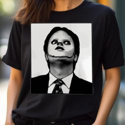 dwight cpr doll mask - the office romance png, the office png