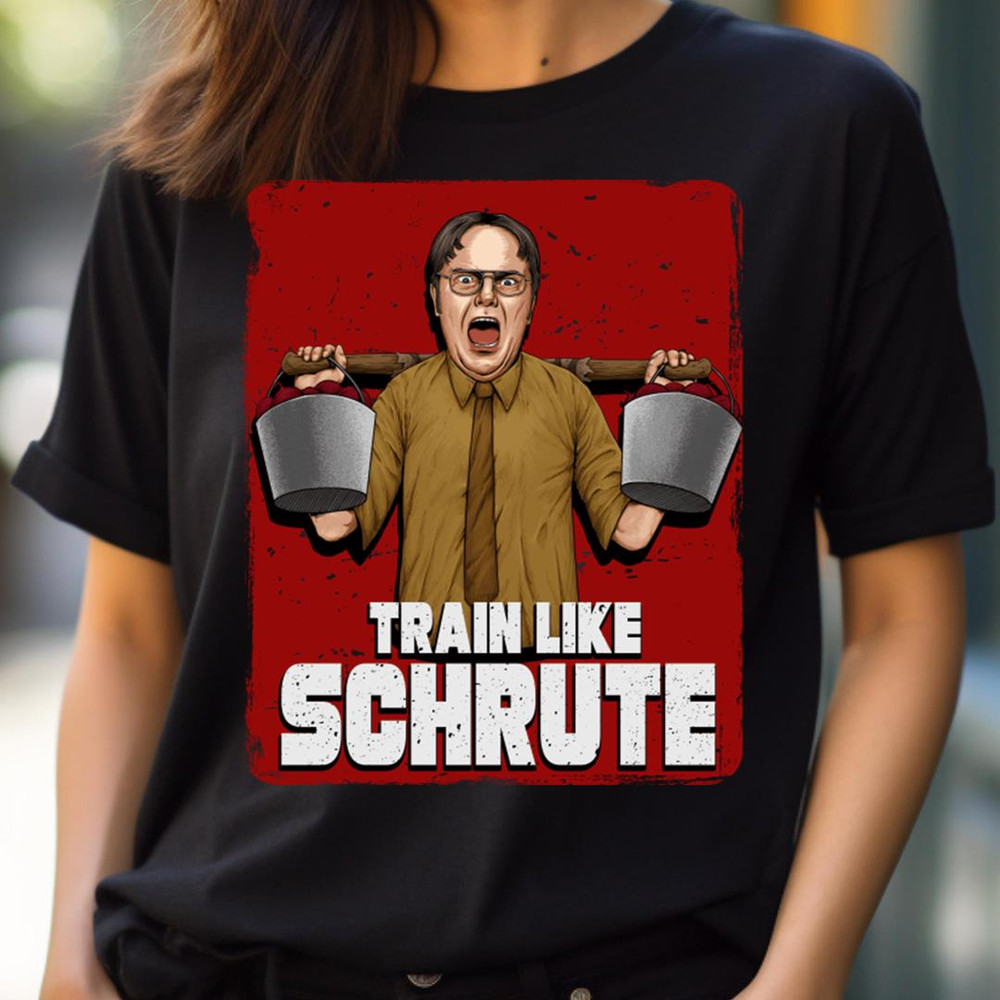 Train Like Dwight - The Office Layoffs PNG, The Office PNG.jpg