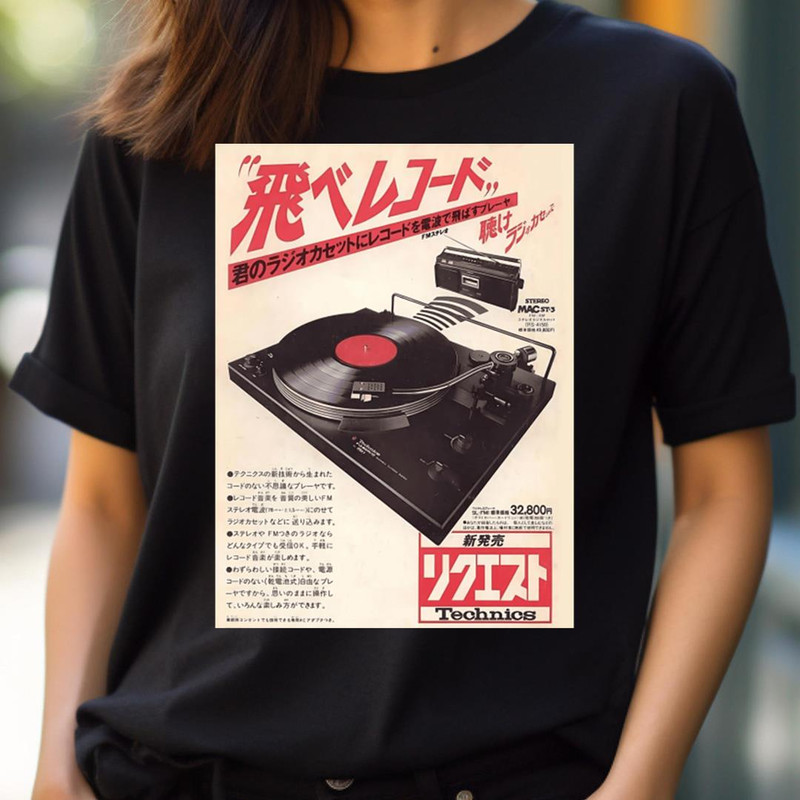 Technics Turntable Ad - Sourcing Musical Equipment PNG, Musical Equipment PNG.jpg