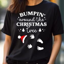 bumpin around christmas tree - radiant pregnancy announcement png, pregnancy announcement png
