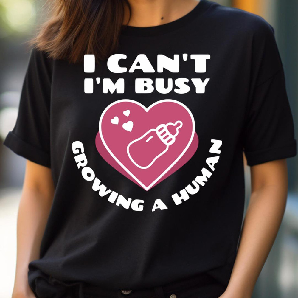 I Can'T I'M Busy - Positive Pregnancy Announcement PNG, Pregnancy Announcement PNG.jpg