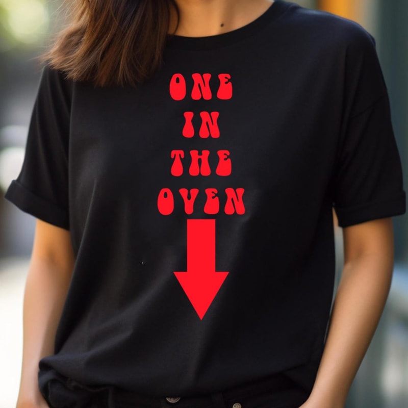 One In The Oven - Marked Pregnancy Announcement PNG, Pregnancy Announcement PNG.jpg