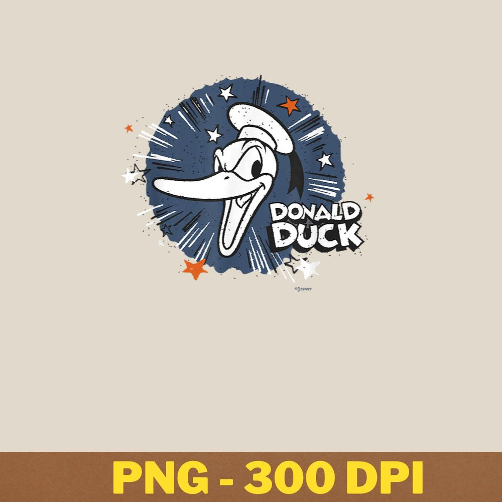 Donald Duck The Feathered Fashionista PNG, Donald Duck PNG, Donald Duck Digital Png Files.jpg