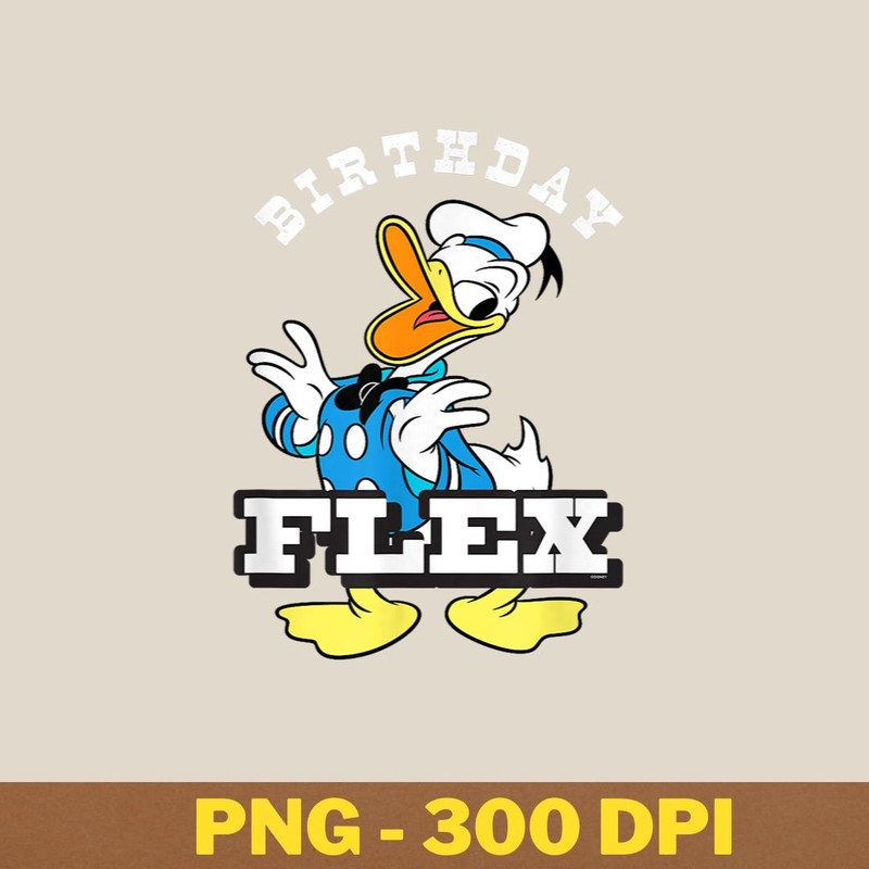 Donald Duck Unflappable and Unstoppable PNG, Donald Duck PNG, Donald Duck Digital Png Files.jpg