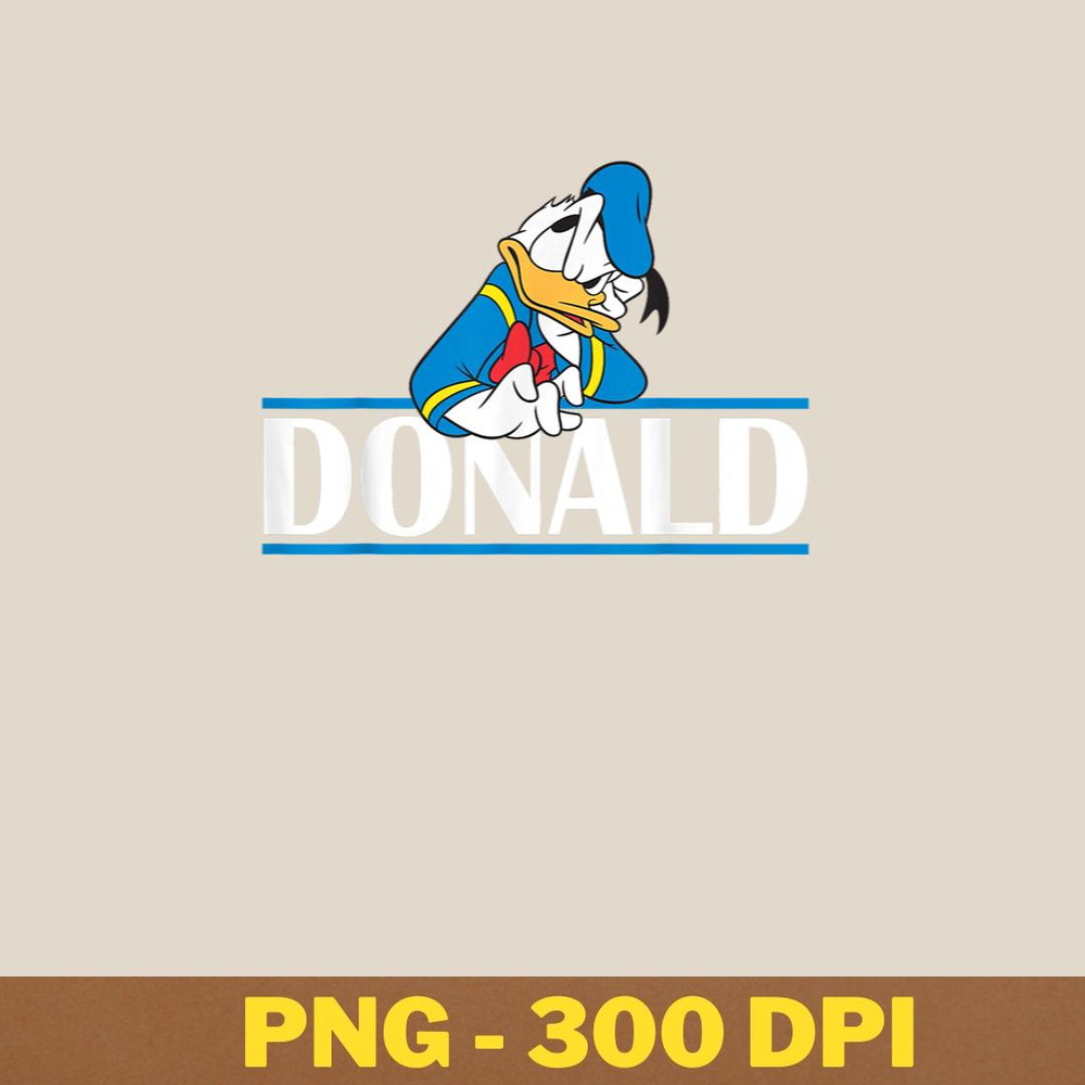 The Donald Duck Fan Club PNG, Donald Duck PNG, Donald Duck Digital Png Files.jpg