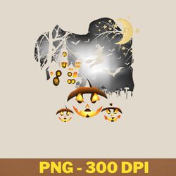 haunt in style skellington's silhouette png, jack skellington png, jack skellington digital png files