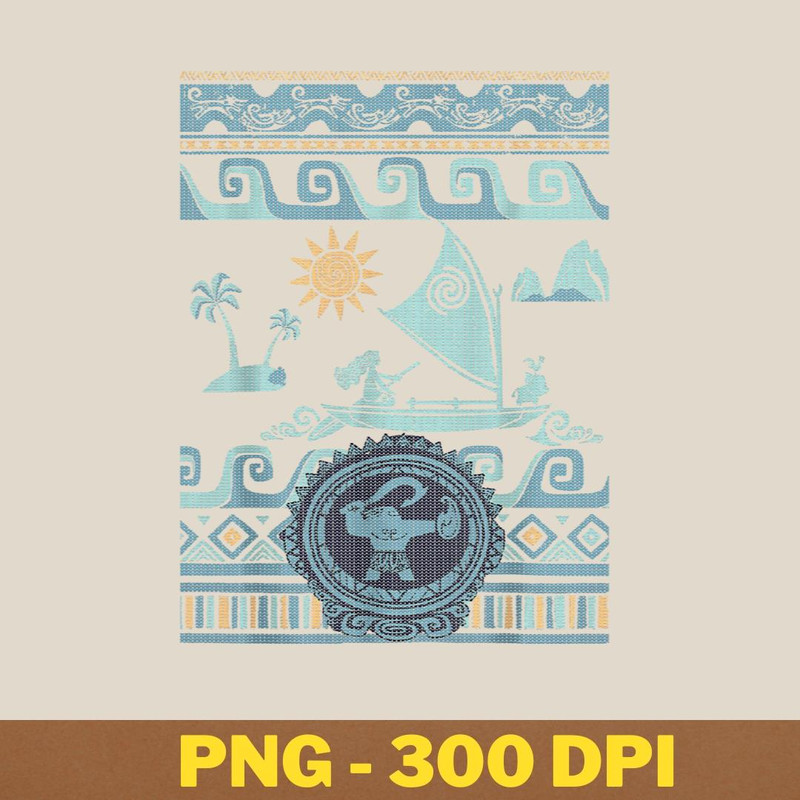 Moana Disney Hei Hei's Captain PNG Download_T-Shirt_File PNG.jpg