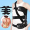 Aluminum Alloy Scoliosis Correcting Brace Adjustable Spinal Straightener Brace for Posture Support Adults and Kids