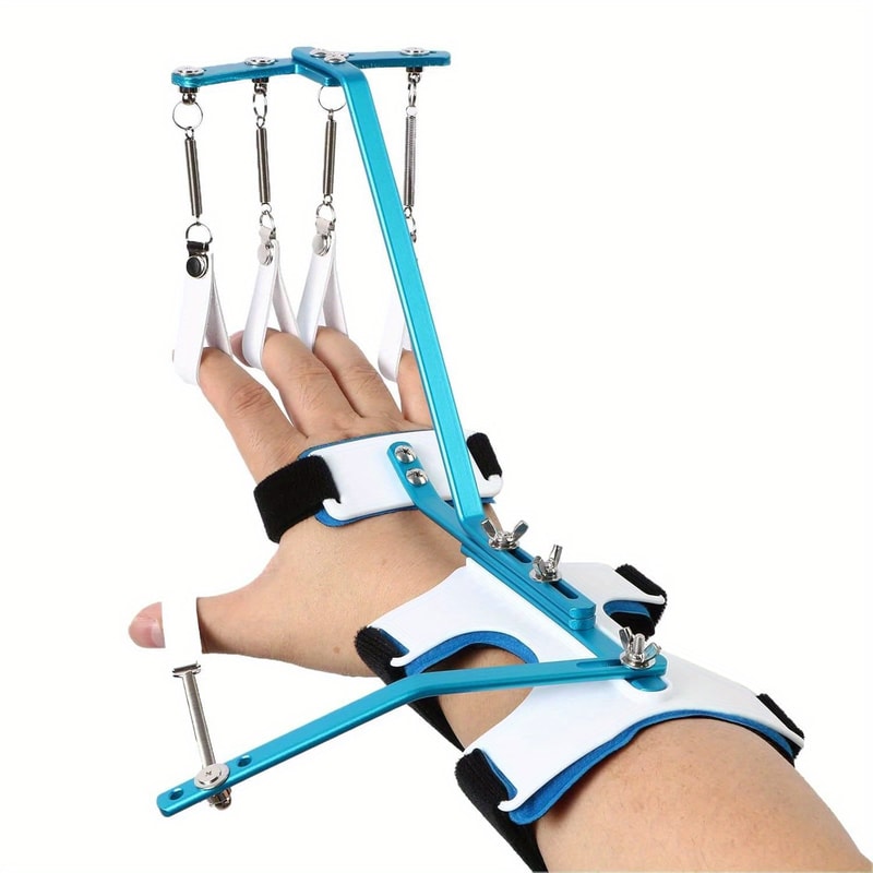 Adjustable Finger Strengthener And Hand Grip Trainer Wrist Exercise Support For Rehabilitation Fitn 0