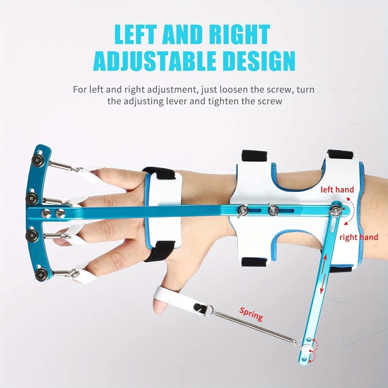 Adjustable Finger Strengthener And Hand Grip Trainer Wrist Exercise Support For Rehabilitation Fitn 1