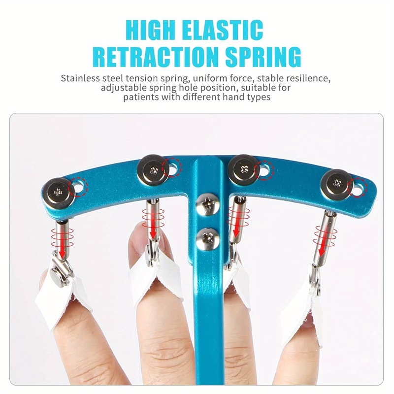 Adjustable Finger Strengthener And Hand Grip Trainer Wrist Exercise Support For Rehabilitation Fitn 4