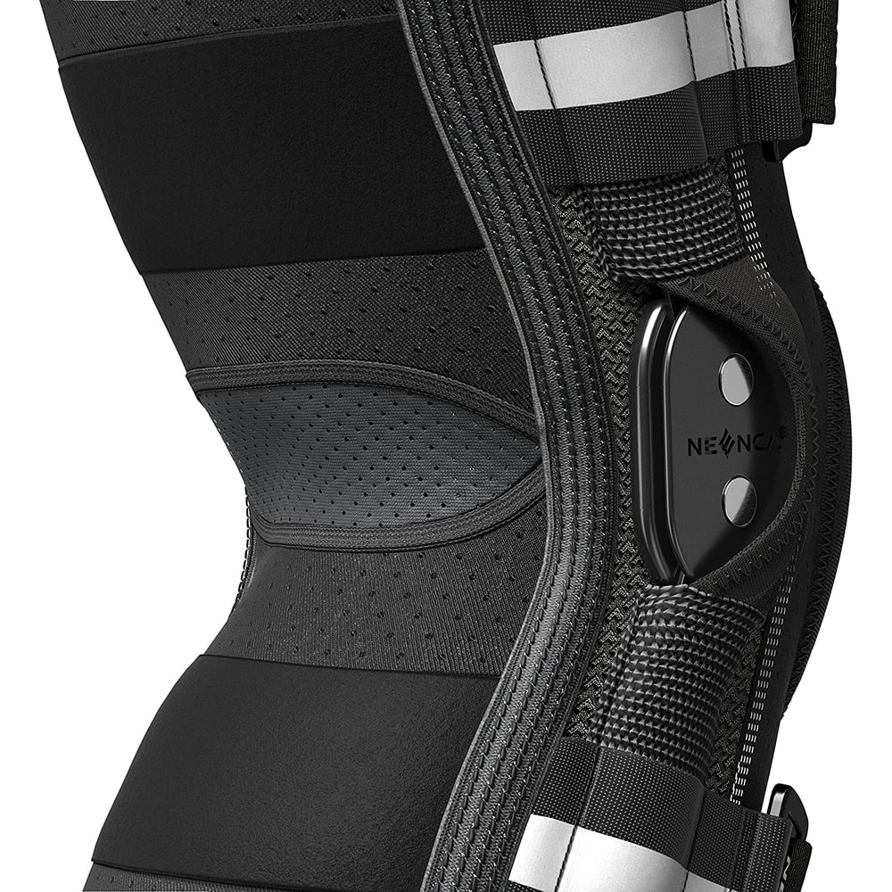 Hinged Knee Brace With Side Stabilizers For Knee Pain Relief And Joint Support 3