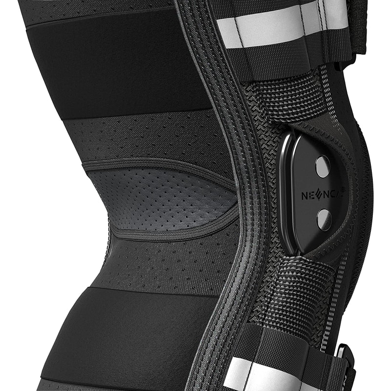 Hinged Knee Brace With Side Stabilizers For Knee Pain Relief And Joint Support 3