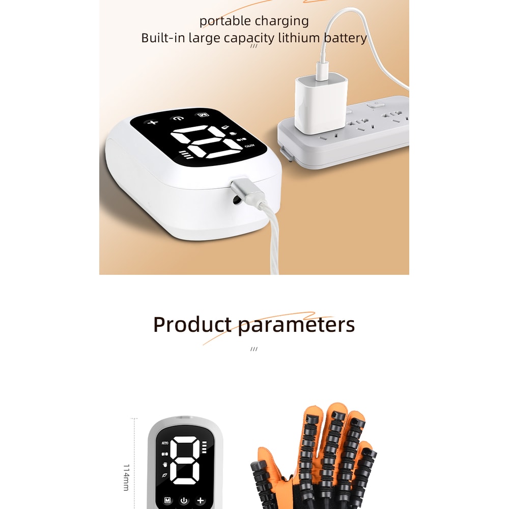 Smart Hand Rehabilitation Robot Glove Finger Trainer For Stroke Recovery Therapy And Motor Function 3