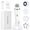 4 In 1 Electric Facial Cleansing Brush Deep Pore Face Cleansing Device With Massage Heads And Water 7