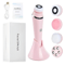 4 In 1 Electric Facial Cleansing Brush Deep Pore Face Cleansing Device With Massage Heads And Water 8