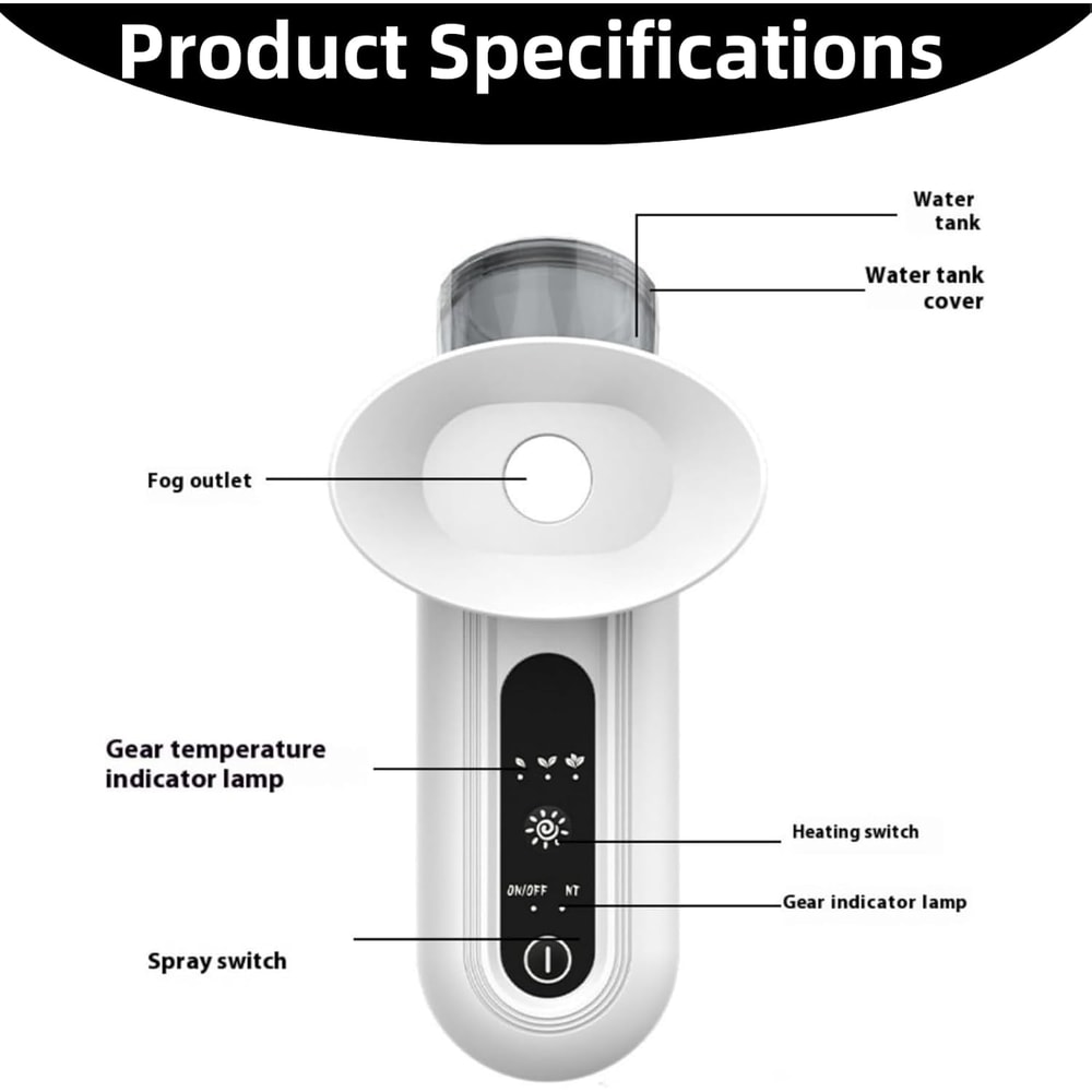 Heated Nano Eye Mist Steamer Wand Portable Eye Steamer For Dry Eyes With Warm Compress And Moisturi 5
