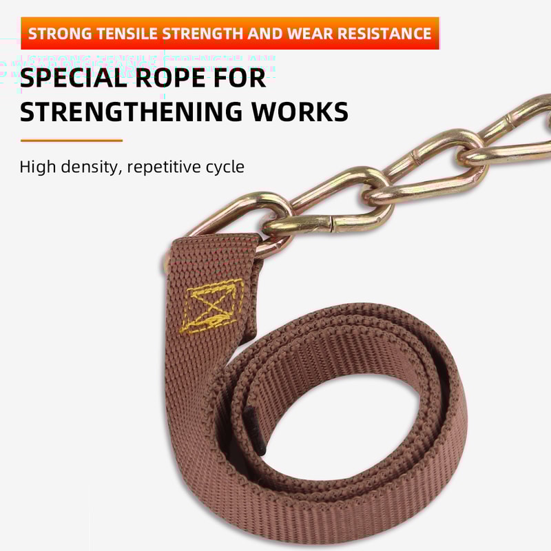 Manganese Steel Heavy Duty Tire Snow Chains Anti Skid Emergency Traction For Car Truck SUV Winter D 3