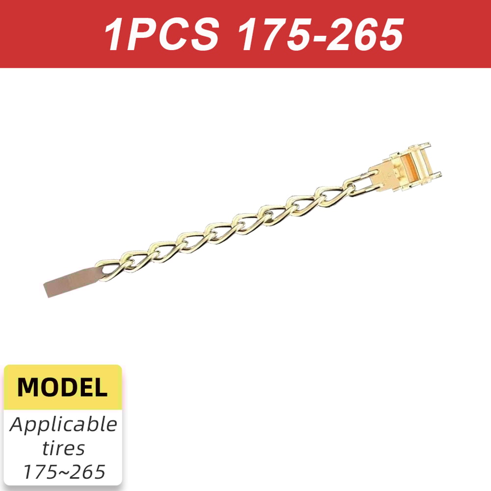 Manganese Steel Heavy Duty Tire Snow Chains Anti Skid Emergency Traction For Car Truck SUV Winter D 6