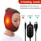 TMJ Relief Face Heating Wrap With Vibration Massage USB Electric Jaw Heating Pad For Chin And Facia 2