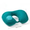 Inflatable U Shaped Travel Neck Pillow Portable Airplane Nap Cervical Support Cushion 4