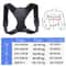 Adjustable Posture Corrector Belt With Clavicle Spine Support For Back Shoulder Alignment And Upper 5