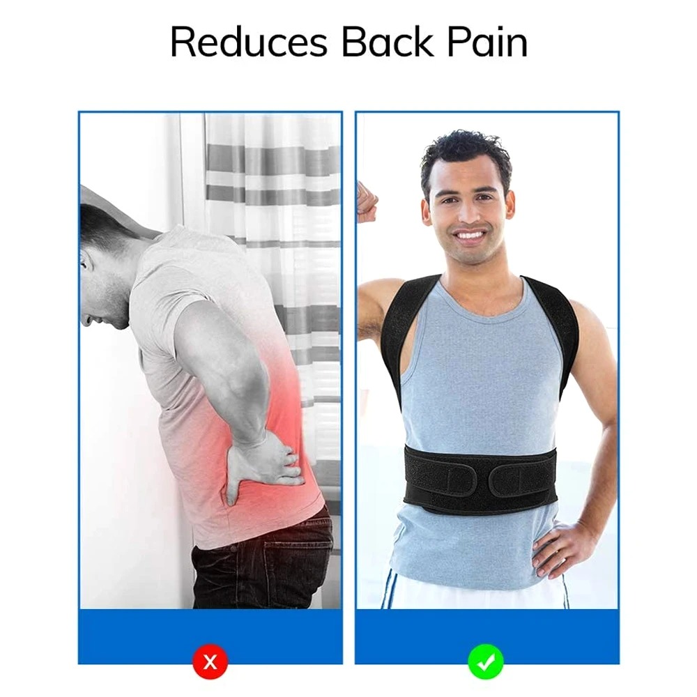 Adjustable Posture Corrector Back Brace For Men And Women Breathable Posture Corrector And Back Bra 2