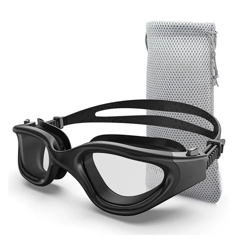 Polarized Anti Fog Swimming Goggles UV Protection Leakproof Silicone Swim Glasses for Men and Women