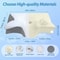 2 in 1 Ergonomic Memory Foam Cervical Pillow for Neck Pain Relief Orthopedic Contour Support Pillow
