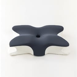 butterfly ergonomic cervical memory foam pillow for neck support and pain relief