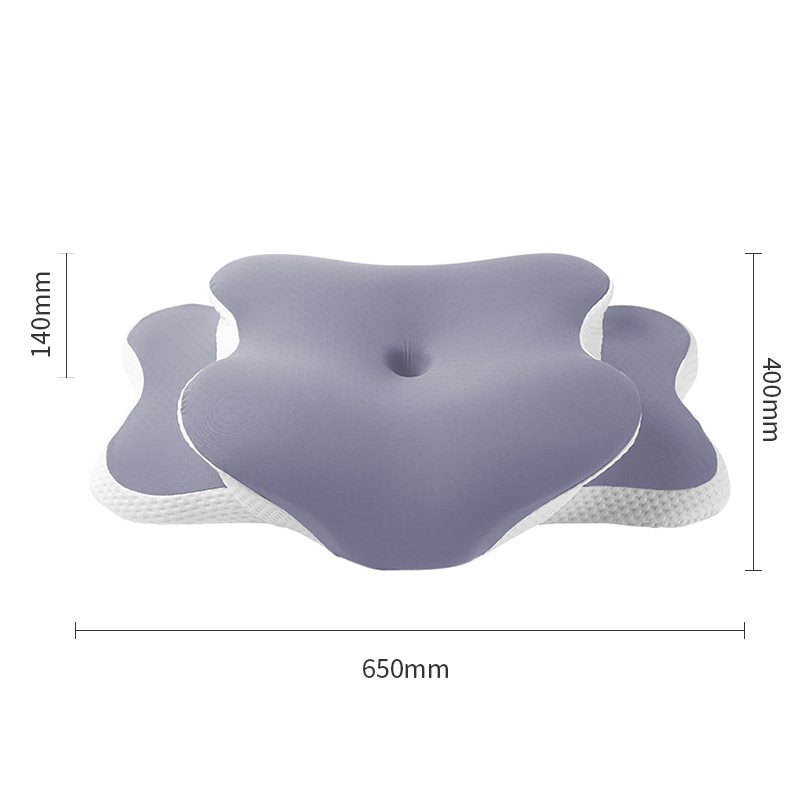 Ergonomic Cervical Pillow Memory Foam Neck Pain Relief Cooling Contour Pillow for Back and Side Sleepers