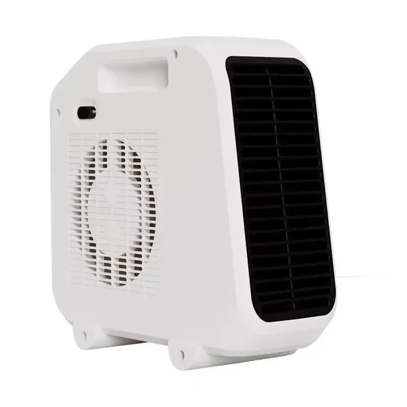 Portable Mini Space Heater Fast Heating Desktop Electric Fan Heater with Safety Cutoff for Dorm Office Room