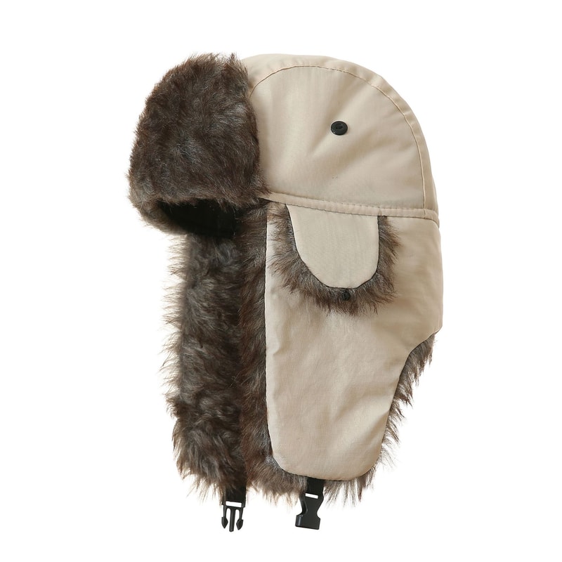 ArcticGuard Winter Trapper Hat With Faux Fur Lining Windproof Russian Ushanka Hat For Men Outdoor S 7