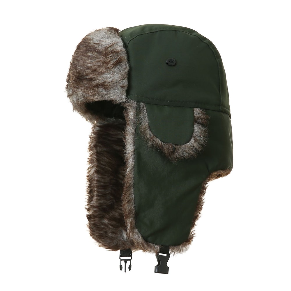 ArcticGuard Winter Trapper Hat With Faux Fur Lining Windproof Russian Ushanka Hat For Men Outdoor S 9