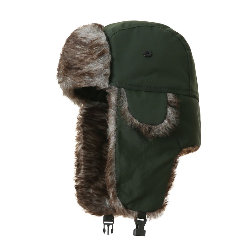 ArcticGuard Winter Trapper Hat With Faux Fur Lining Windproof Russian Ushanka Hat For Men Outdoor S 9