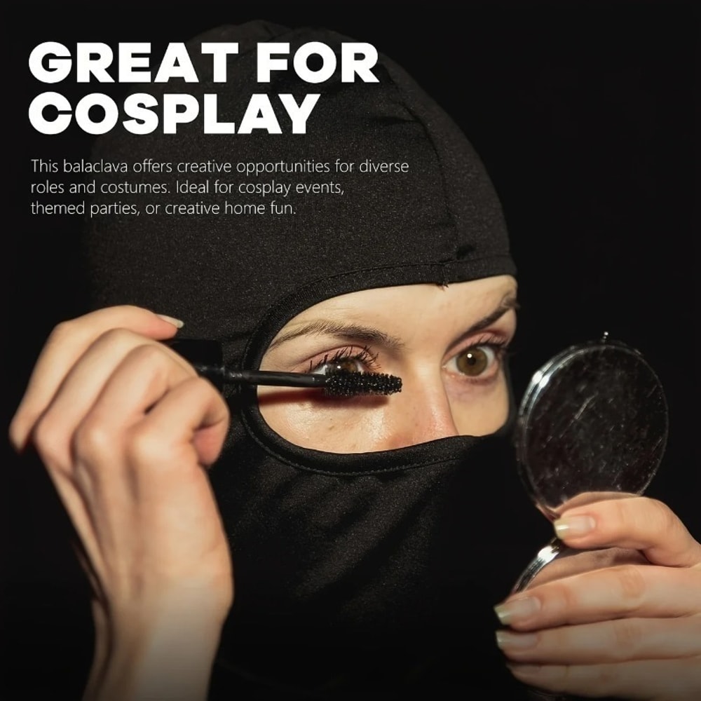 Ice Silk Cycling Balaclava UV Protection Face Mask Breathable Motorcycle Summer Cooling Hood 2