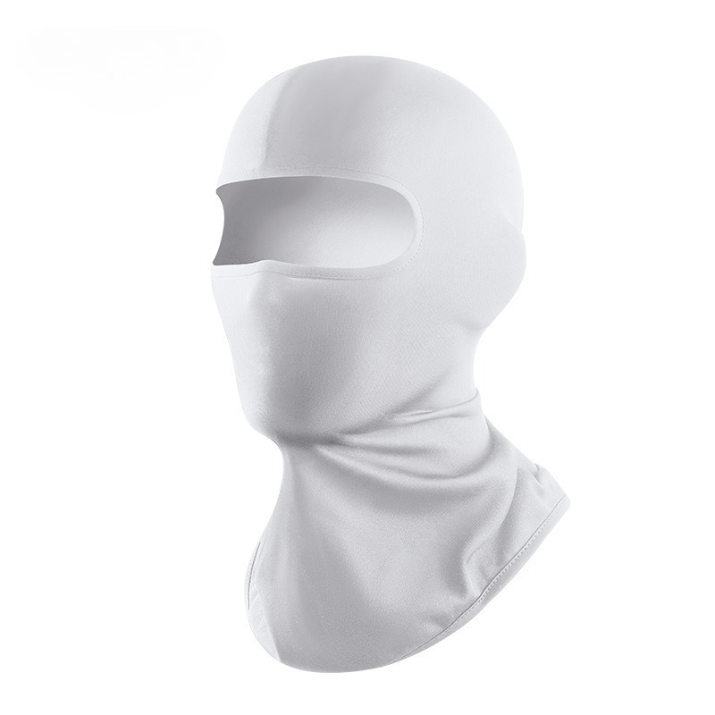 Ice Silk Cycling Balaclava UV Protection Face Mask Breathable Motorcycle Summer Cooling Hood 8