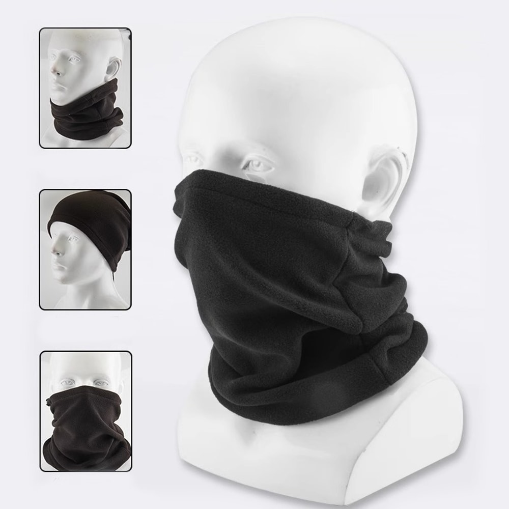 Winter Fleece Windproof Balaclava Face Mask Neck Gaiter For Cycling Motorcycle Skiing Outdoor Sport 0