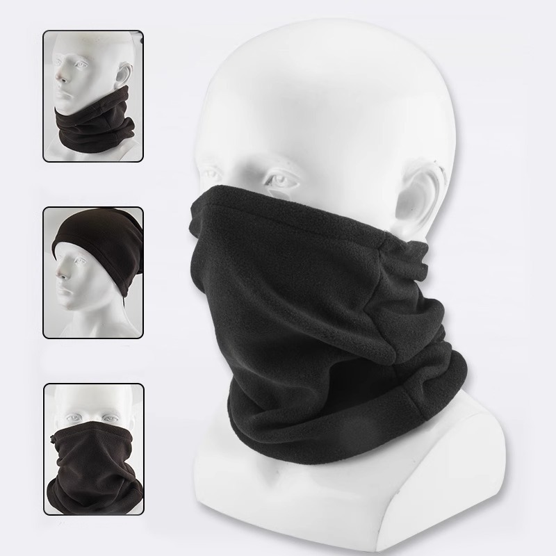 Winter Fleece Windproof Balaclava Face Mask Neck Gaiter For Cycling Motorcycle Skiing Outdoor Sport 0