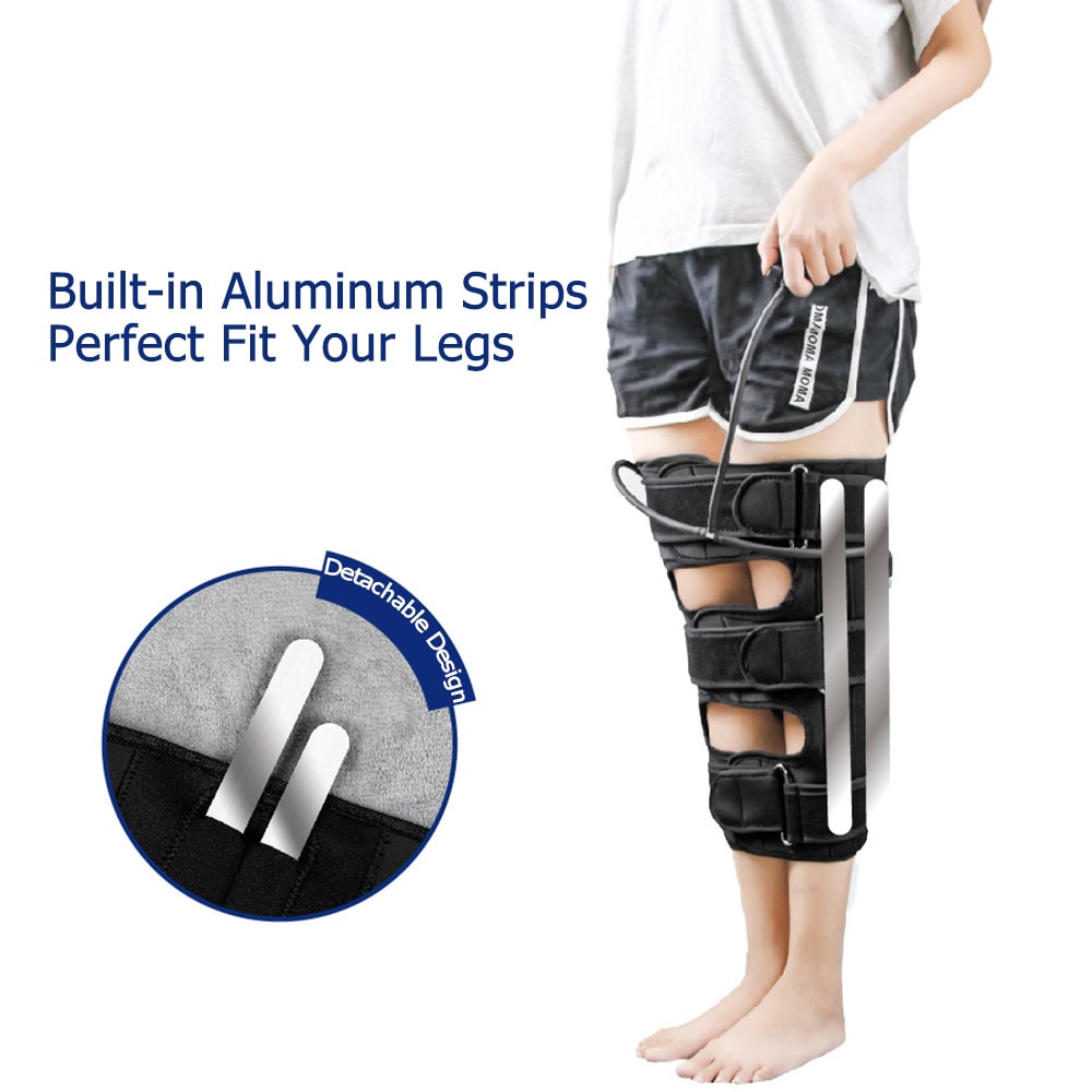 Leg Correction Band Adjustable Leg Correction Belt With Air Pump Support For Bowed Knees And Postur 2