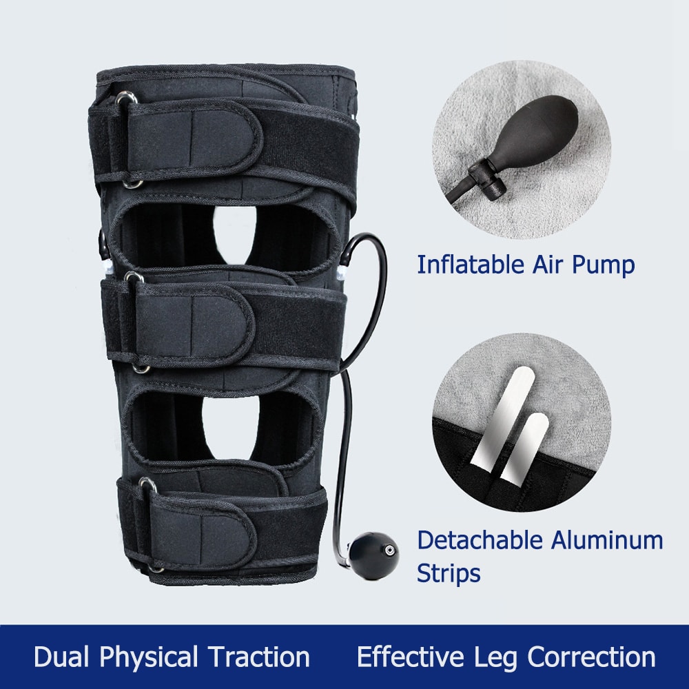 Leg Correction Band Adjustable Leg Correction Belt With Air Pump Support For Bowed Knees And Postur 3