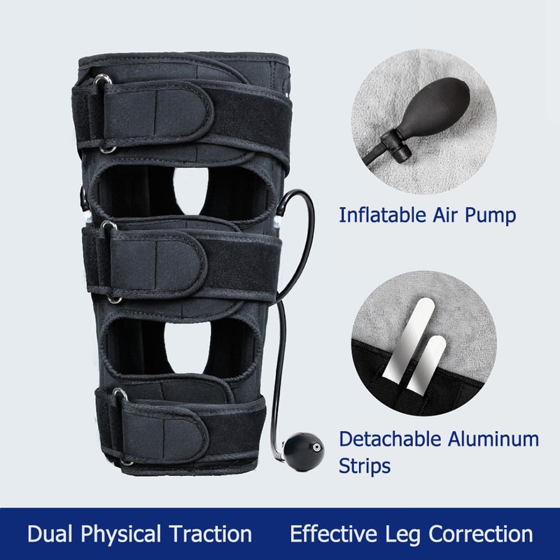 Leg Correction Band Adjustable Leg Correction Belt With Air Pump Support For Bowed Knees And Postur 3